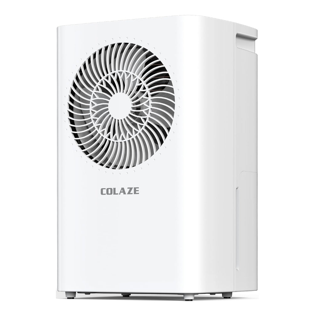 COLAZE Luftentfeuchter 12L/24h, Luftentfeuchter Elektrisch für Raumgrößen 120m³(30m²), Entfeuchter Leise, Raumentfeuchter mit Kompressor, Ideal für für Wohnung, Bad & Keller