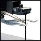 Einhell Dekupiersäge TC-SS 406 E (120 W, 50 mm Schnitthöhe, 47° neigbarer Tisch, variable Drehzahl, Blasvorrichtung, inkl. 2 Sägeblätter)