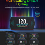 GOFORJUMP P12 5.8 TFT OBD2 Hud Head Up Display Digitaler Auto Geschwindigkeit Projektor Bordcomputer OBD2 Tachometer Windschutzscheibe Projektor