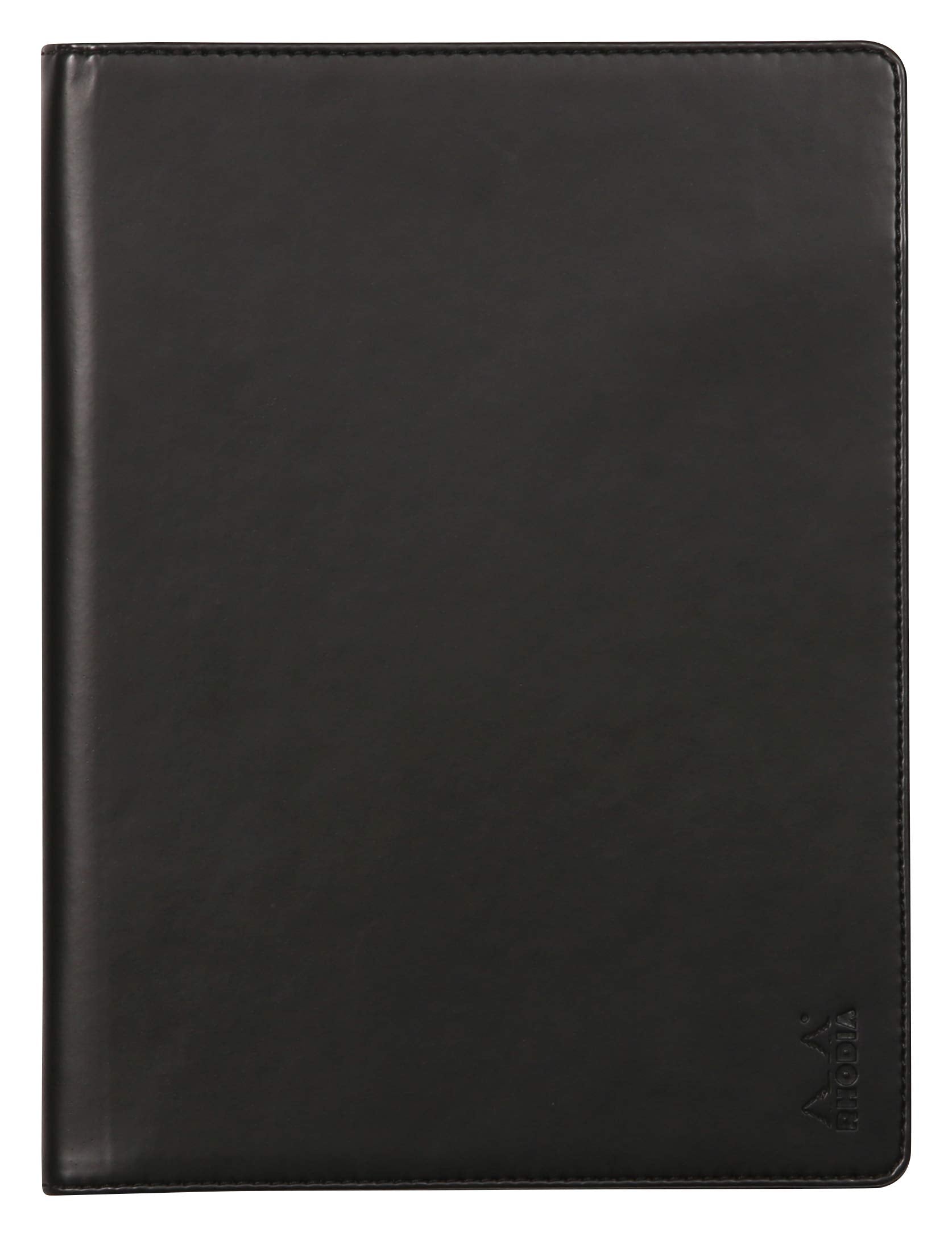 Rhodia 216001C - Mappe für Block oder Notizheft Rhodiarama - N°16, für DIN A5 (14,8x21 cm) 17,5x23,5 cm, elegant und praktisch, schwarz, 1 Stück
