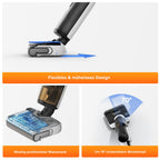 roborock F25 LT Nass Trockensauger, 180° Lay-Flat Saugwischer, 20.000 Pa Staubsauger, 90°C 5 Min Hochtemperatur Selbstreinigung & und schnelle Heißlufttrocknung, 60 Min Laufzeit, Wischsauger Kabellos