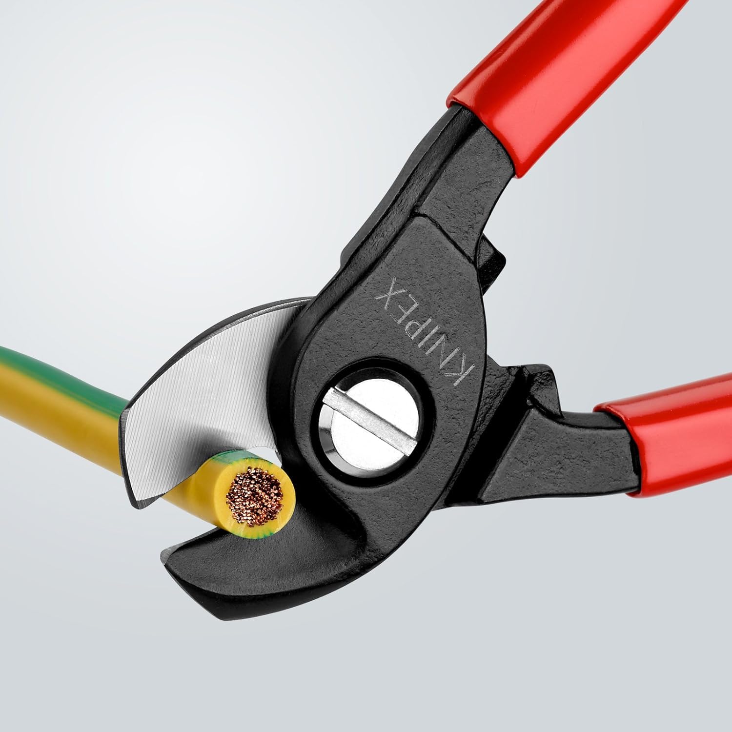 KNIPEX Kabelschere mit Kunststoff überzogen 165 mm, 95 11 165