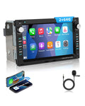 ESSGOO Drahtloses Carplay und Android 2+64G Android 14 Auto Autoradio Für VW VW Polo MK3/4 9N Golf 4 Passat B5 T5 Seat Skoda, 7 Zoll Touchscreen mit Bluetooth FM RDS GPS WiFi