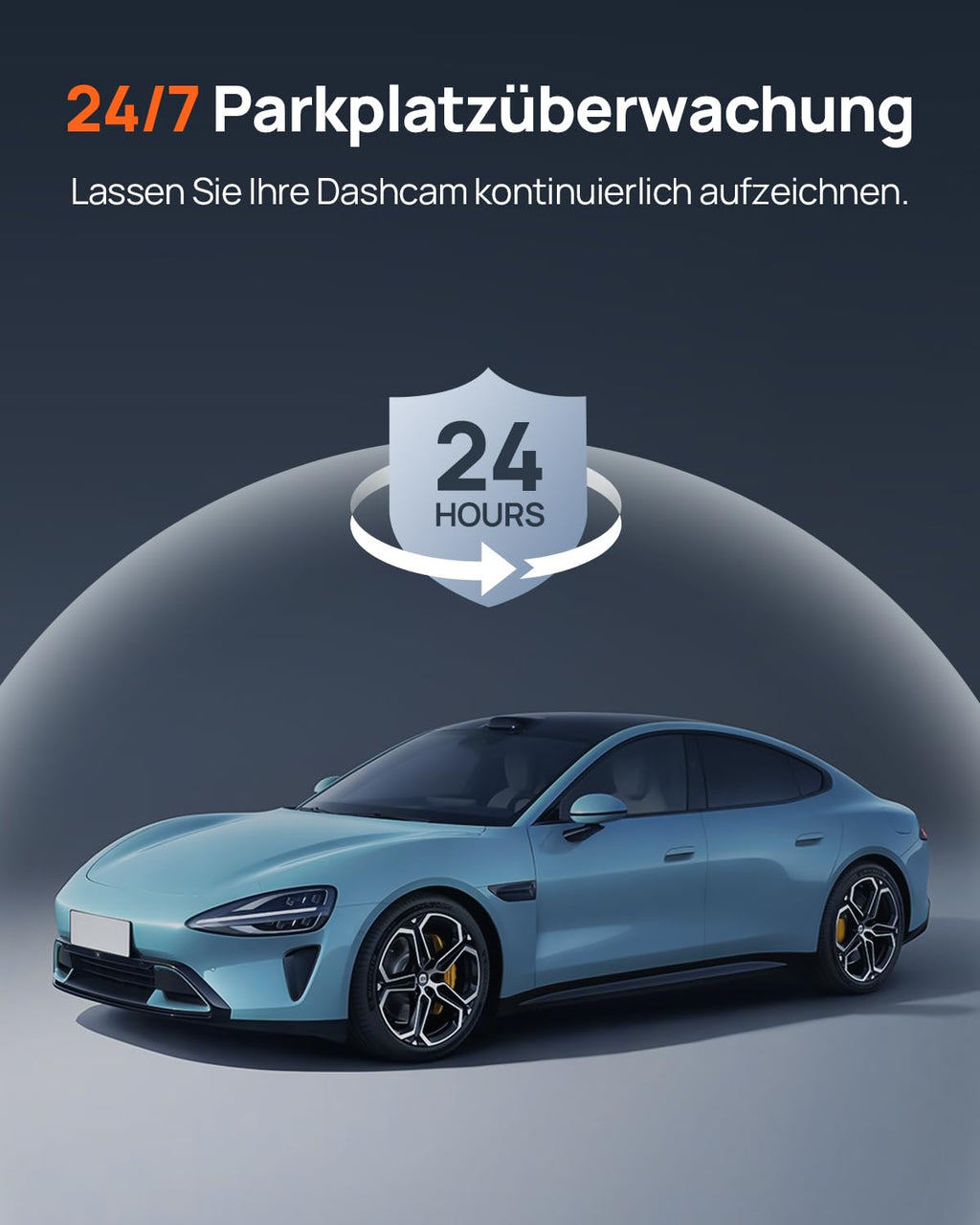 70mai Dashcam Hardwire Kit UP06, Typ-C Festverdrahtungs-Kit mit Dreistufig Einstellbarem Niederspannungsschutz, Kompatibel mit 70mai M310/A510/A810/4K Omni/T800E/T800, 24Std. Parkmodus