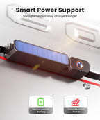 Solar Rückfahrkamera Kabellose : 2 Min Installation 7,2 Zoll 1080P HD Monitor Mit DVR Aufzeichnung Doppelantennen Stabiles Bild IP69K Wasserdicht Rückfahrkameras für Auto Lkw Wohnwagen Camper Anhänger
