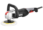 Bosch Home and Garden Masters Polierer 9955 MA (1.300W, 600-3.600 min-1, Ø125 + Ø180 mm Polierteller, 4m Kabel, + 2x Polierhauben, +Tasche), F0159955MA, Schwarz