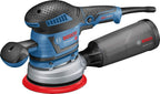 Bosch Professional Exzenterschleifer GEX 40-150 (inkl. Staubbox, Schleifteller-⌀ 150mm, Netzschleifblatt M480, Winkelschraubendreher, L-BOXX)