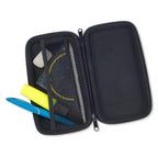 Casio Graph-Case, Schutztasche für Grafikrechner, schwarz, Carbon Design, mit Innentasche für Zubehör, 12.5 x 22 x 3.8 cm