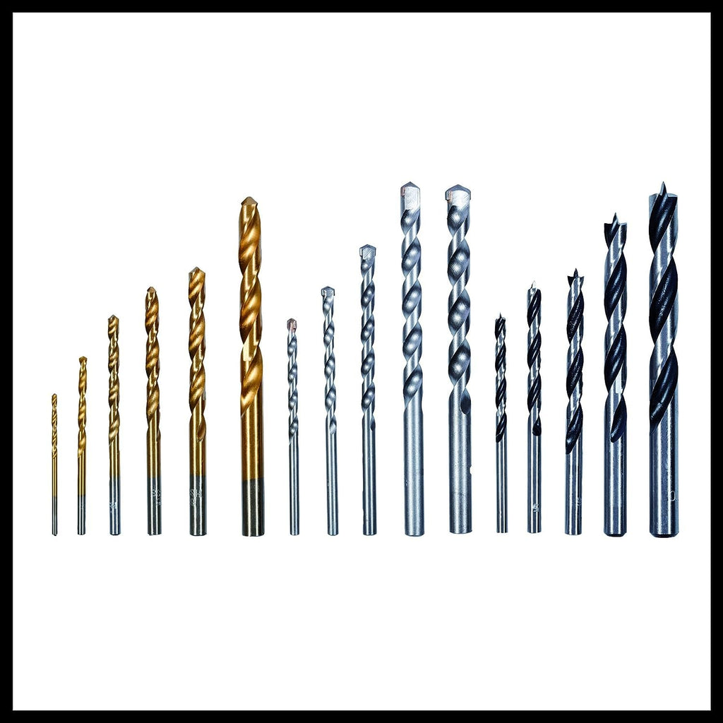 Einhell Schlagbohrmaschinen-Set TC-ID 1000 E Kit (1.010 W, Bohrleistung Holz 32 mm, Metall 13 mm, Beton 16 mm, 13 mm Schnellspannbohrfutter, inkl. 16-tlg. Bohrer-Set und Tasche) Rot