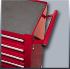 Einhell Werkstattwagen TC-TW 100 (Interlock-System, 4 drehbare Rollen mit Zwei Feststellbremsen, Ablagefach mit Klappe)