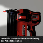 Einhell Professional Akku-Nagler FIXETTO 18/50 N Power X-Change (18V, 60 Schuss/min, max. 50 mm Nagellänge, Tiefeneinstellung, Einzel-/Serienschuss, inkl 500 Nägel, ohne Akku)