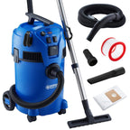 Nilfisk Multi II 30L T Nass Trockensauger mit Steckdose - Staubsauger für Werkstatt, Haus, Garten und Auto (1400 W)