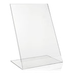 DIN A3 Werbeaufsteller/L-Ständer/L-Aufsteller im Hochformat/Tischaufsteller aus original PLEXIGLAS®