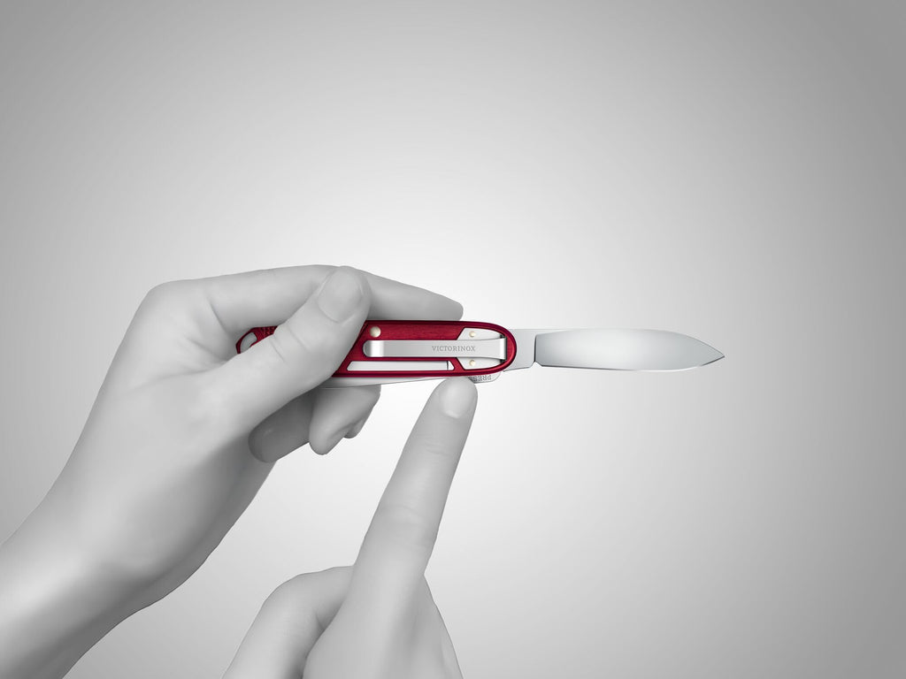 Victorinox Synergy X Alox Taschenmesser – Multifunktionsmesser aus Edelstahl für Alltag, Arbeit & Outdoor mit Schere & Trageclip, silber
