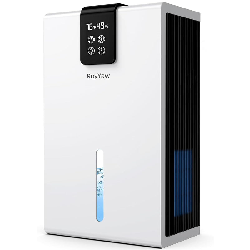 Luftentfeuchter Elektrisch, Ultra Leiser Raumentfeuchter, 2700ml Luftentfeuchter mit LED Display, Automatisches Abtauen' Schlafmodus, Gegen Feuchtigkeit Schimme, Ideal für Badezimmer Schlafzimmer