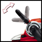 Einhell Bandschleifer TE-BS 8540 E (850 W, Drehzahl-Elektronik, 75x140 mm Schleiffläche, werkzeugloser Schleifbandwechsel, Zusatzhandgriff, Softgrip, inkl. 1x P80 Schleifband)