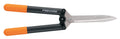 Fiskars Getriebe-Heckenschere HS52, Antihaftbeschichtet, Hochwertige Stahlklingen/Glasfaserverstärkter Kunststoff, Länge: 58,5 cm, Schwarz/Orange, Powerlever, 1001564