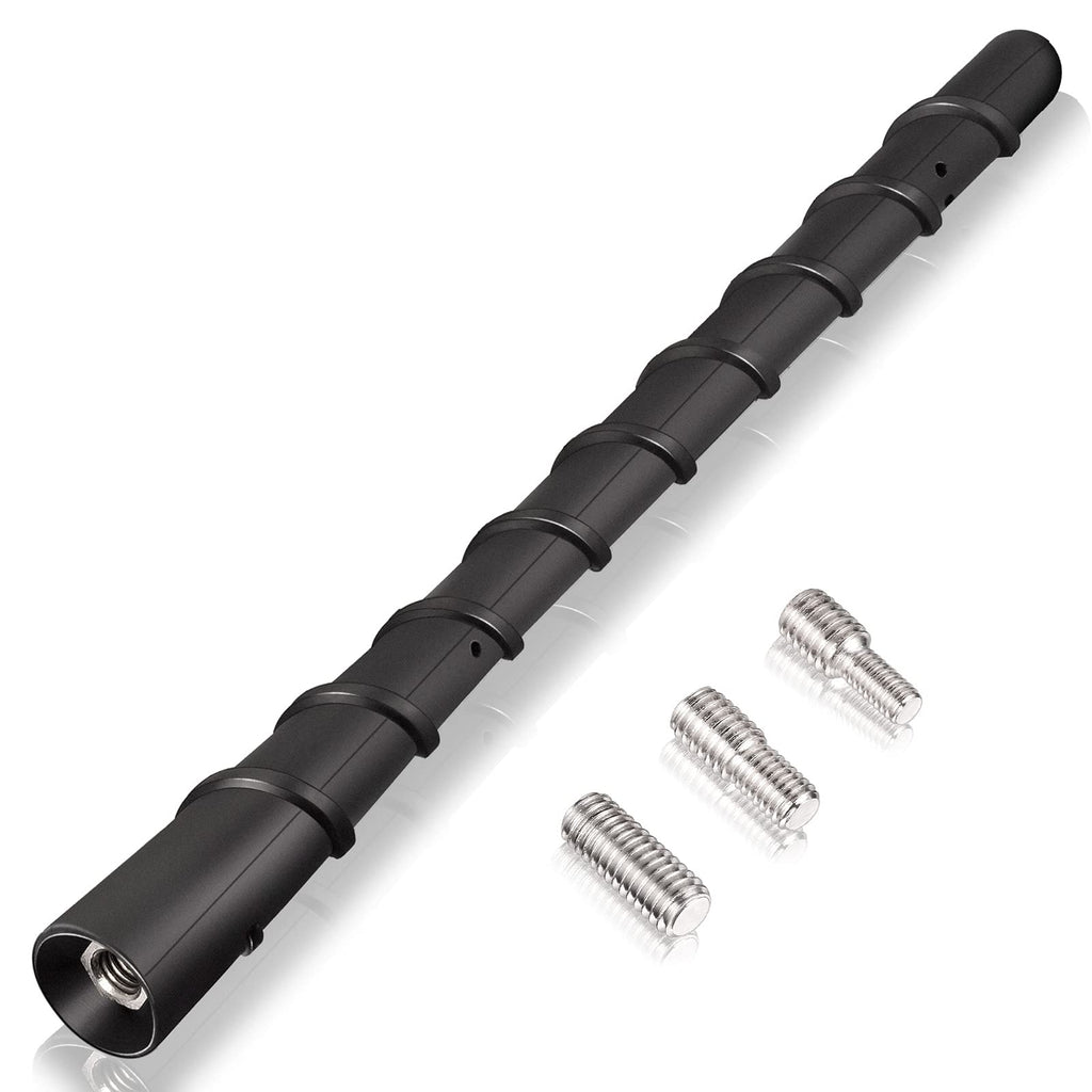 Bingfu Autoantenne Kurz 18cm Auto Dachantenne Kfz Stabantenne Ersatz für Autoradio mit Kompaktem, Stilvollem Design und Starker FM/DAB Signalstärke