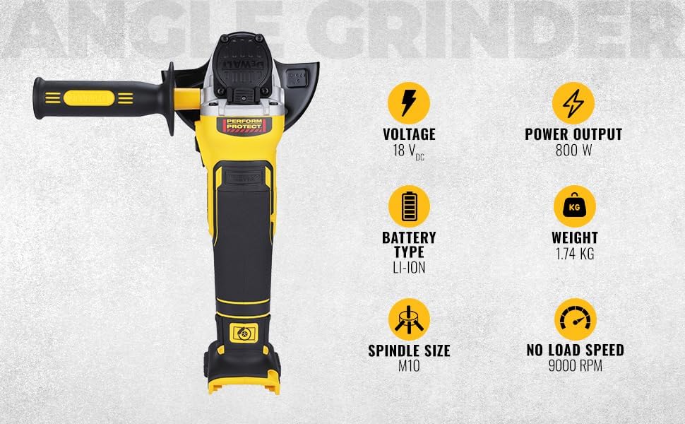 DEWALT DCG405N Winkelschleifer, Multi