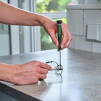 Bosch Präzisionsschraubendreher-Set 13-teilig (Präzise Schraubendreher für Heimwerken und Modellbau; S2-Stahl; Magnetische Spitzen; PH/SL/TX/HEX; Farbcodierte Größen; Softgrip)