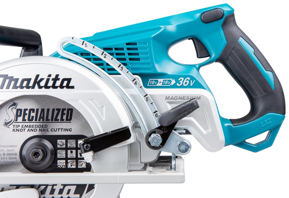 Makita DRS780Z Akku-Handkreissäge 2x18 V (ohne Akku, ohne Ladegerät)