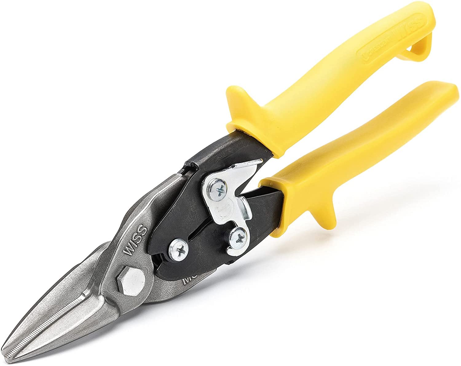 Wiss M3R 248mm MetalMaster Blechschere mit Hebelübersetzung, Links, gelb