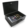 Honeywell 6104 Tresor Feuerhemmender Minisafe Dokumentenkassette, 5 L mit Schlüsselschloss