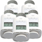 5 Stück IOIO Elektronisches Heizungsthermostat HT 2000/23 | Heizkosten sparen bis 30% | Einfache Installation | Individuell programmierbar | Heizkörperthermostat | Heizkörper Heizungsregler