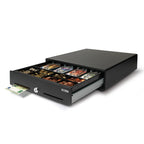 Safescan SD-3540 Standard-Duty Kassenschublade mit 4 Fächern für Banknoten und 8 für Münzen - Kassenlade mit RJ-12 Anschluss (z.B. Registrierkasse) - Solide Kassenschublade von 35 x 40,5 x 10,5 cm