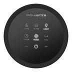 Rowenta rotorloser 2 in1 Luftreinigungsventilator Eclipse QU5030 | Luftreiniger und Ventilator | Feinpartikel | 12 Geschwindigkeiten | Timer | verzögerte Startfunktion | Fernbedienung | Anthrazit