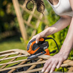 WORX WX648 Schleifer 65W, 230V – Ergonomischer Handschleifer zum Schleifen auch an schwerer zugänglichen Stellen – DUSTSTOP Mikrofilter für sauberes Arbeiten