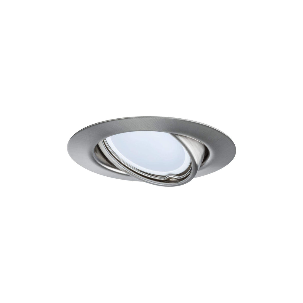 Paulmann Einbauleuchte LED Coin Base rund 5W Eisen IP23 sprühwassergeschützt 3er-Set schwenkbar