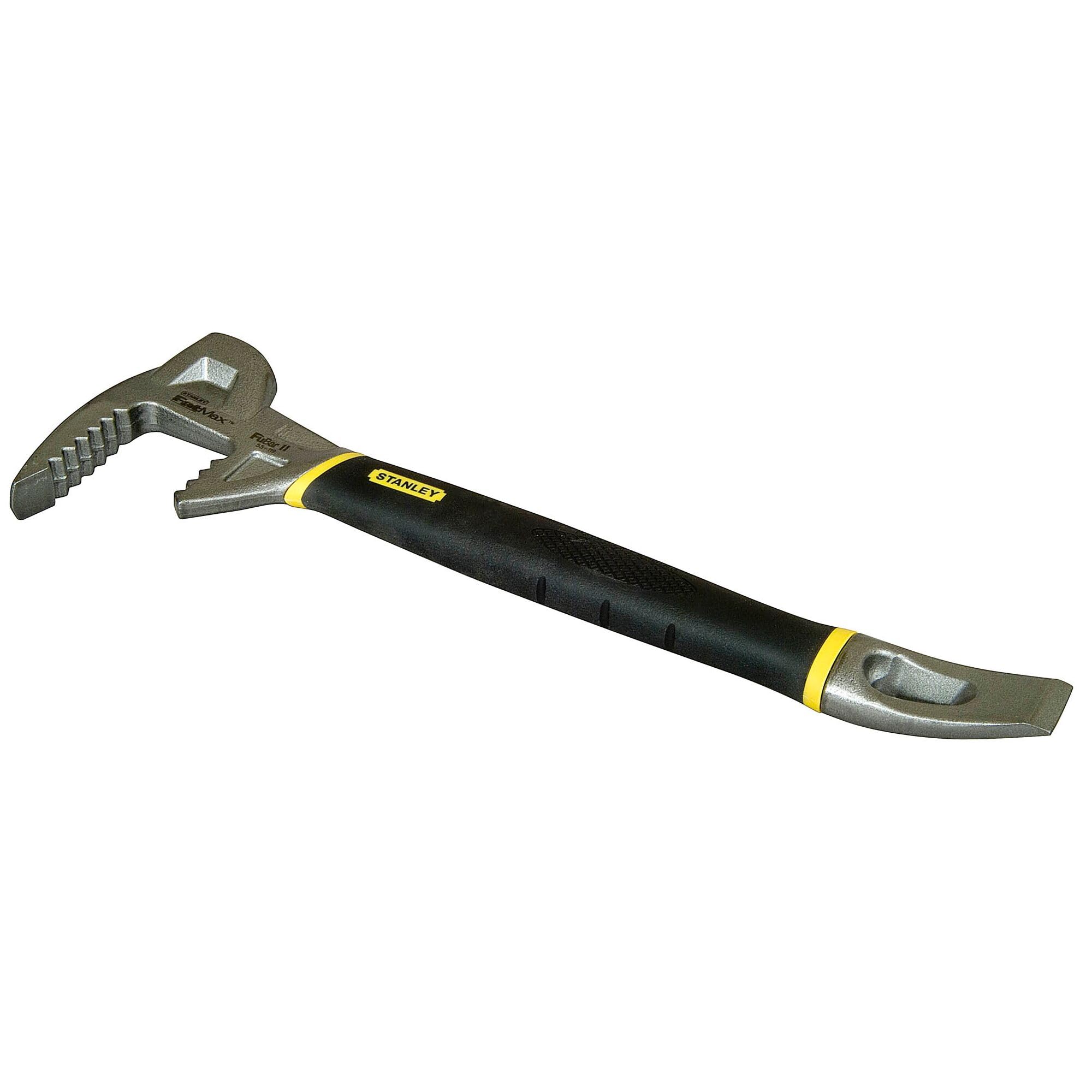 STANLEY FatMax Abbruchwerkzeug Brecheisen Stemmeisen Fubar (4-in-1 Werkzeug, Nagelschlitz, Backen für Hölzer, Stemmeisen) 1-55-119