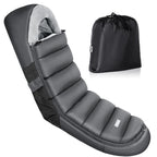 Orzbow Winter Fußsack Kinderwagen, Universeller Fußsack Buggy mit Reißverschluss, Wasserdicht Fusssack Kinderwagen Baby, Anti-Rutsch, Abnehmbar und Waschmaschinenfest, 104cm*44cm, Dunkelgrau