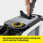 Kärcher Waschsauger SE 3 Compact, Aufnahmeleistung: 500 W, Frischwassertank: 1,7 l, Fläche: 2,76 m2, Gewicht: 4,1 kg, Sprühsaugschlauch, Waschpolsterdüse und Waschfugendüse