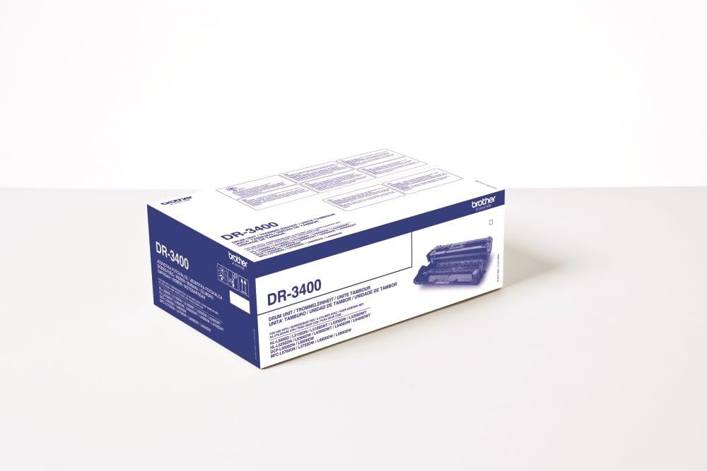 Brother DR3400 Original Toner Pack of 1, Schwarz