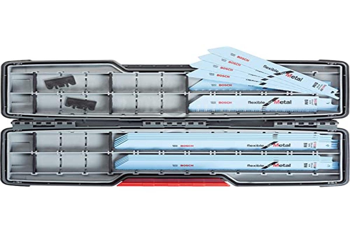 Bosch Accessories Professional 20tlg. Säbelsäge Blätter Set Flexible (für Metall, Zubehör für Säbelsägen)