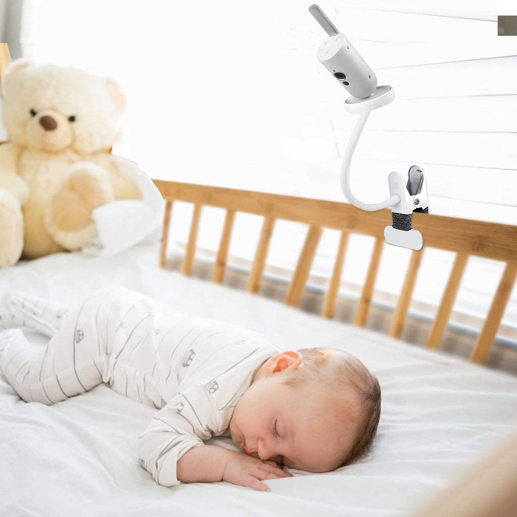 Monitor Halterung für Philips Avent Babyphone SCD923/26, Flexible Baby Kamera Halter für SCD643/26, Holder für Philips Avent Video Baby Monitor, Video Babyphone Kamera Mount Halterung Stand Zubehör