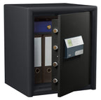 Burg-Wächter Möbeltresor mit elektronischem Zahlenschloss, Combi-Line, Sicherheitsstufe S2, Feuerschutz LFS 30 P, VdS-geprüft, 15 l, 44 kg, CL 440 E, Schwarz