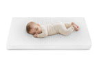 Love For Sleep Babybett Beistellbett 120x60cm mit Schaumstoffmatratze mit gestepptem Bezug Weiß-Kiefer Tokyo Kinderbett Baby Bett Holz - Kinderbett Babybett, Mitwachsend Gitterbett Baby Bed