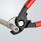 KNIPEX Kabelschere mit Kunststoff überzogen 165 mm, 95 11 165