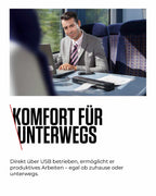 Canon P-208II - imageFORMULA Mobiler Dokumentenscanner (Duplex DIN-A4 Einzug, Farbe, 600dpi, 8 Seiten/Min, 10 Blatt ADF, PDF durchsuchbar, OCR, Plug & Scan, Twain, schwarz)