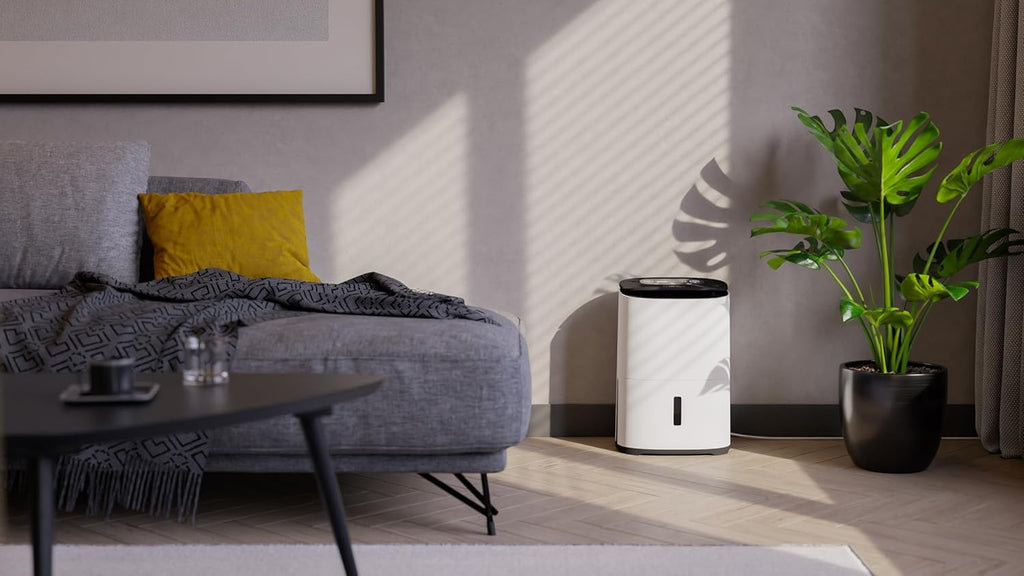 Meaco MeacoDry Arete® Two 12L Luftentfeuchter & HEPA-H13-Luftreiniger, Meaco-WLAN-App, intelligenter Feuchtigkeitsmodus, Wäschemodus, Stromsparmodus, leiser Modus, senkt Feuchtigkeit, 5 Jahre Garantie