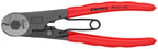 KNIPEX Bowdenzugschneider mit Kunststoff überzogen 150 mm, 95 61 150