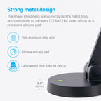 IPEVO Uplift Magnetic mehrgelenkiger Arm für iPhones der Reihe 12 und höher, mehrgelenkiger Telefonhalter für Videogespräche, Multi-Screen-Arbeitsbereich, online unterrichten und lernen Telefonständer