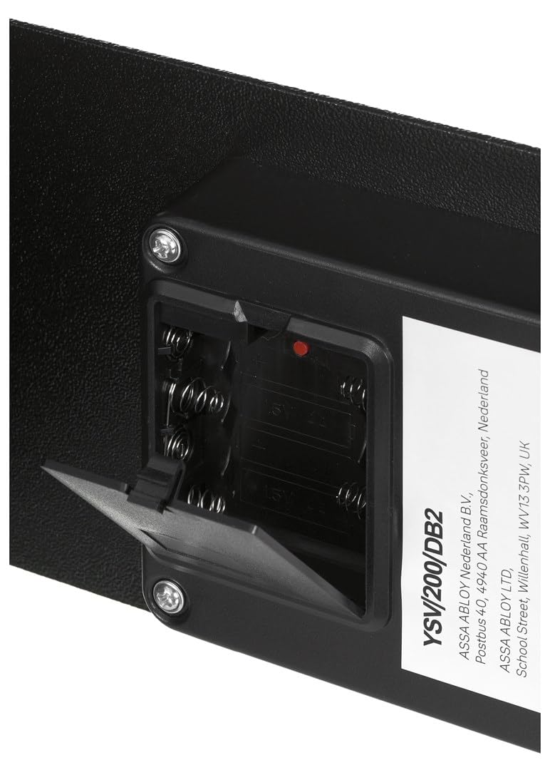 Yale Elektronischer Tresor - YSV/200/DB2 - Klein - Schwarz - Standardsicherheit