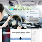 Freisprecheinrichtung für Auto Bluetooth 5.0, Kfz Kabellose Sonnenblenden-Freisprechanlage mit Lautsprecher Auto Power ON Unterstützung Siri Sprachführung Telefongespräche Unterstützt 2 Telefone