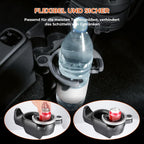 GEARMONSTER Getränkehalter, Mittelkonsole Becherhalter, Flaschenhalter für Benz SMART Fortwo W451 A4518100370 Auto Getränkehalter Expander, Schwarz