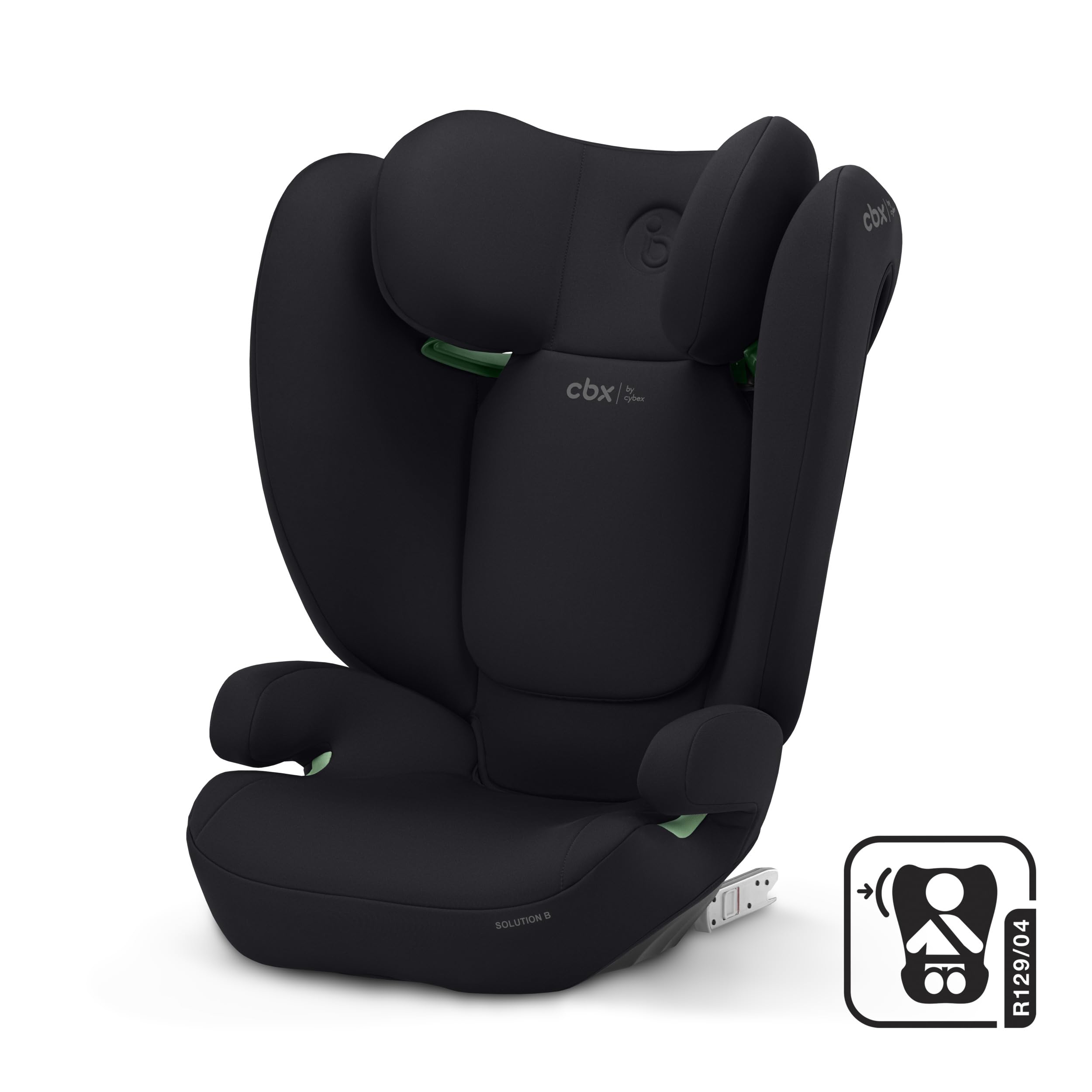 CBX by Cybex Autositz Solution B i-Fix, ISOFIX, Ab ca. 15-50 kg, Ab ca. 3 bis 12 Jahre, UN R129/04, Schwarz