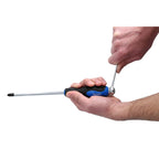 KS TOOLS Schraubendreher-Satz mit Schlagkappe 12-tlg, Schlitz, PH Phillips